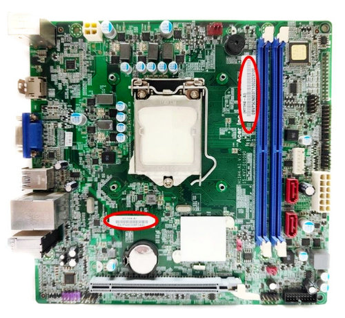 Acer X4650 N4660 H11H4-AI H110 DDR4 Desktop-Motherboards