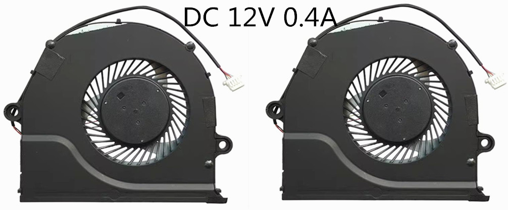 CPU+GPU-Lüfter 12V für Asus Rog Strix Fz63vd Fx63vd Zx63vd