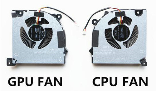 CPU+GPU-Lüfter 4-polig für Clevo pb50 Pb50ed-g Pb50ed1-g Pb50ef Pb50ef-g