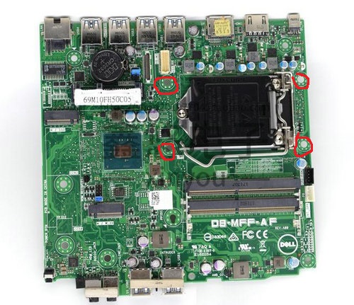 Dell OptiPlex 5050 mff Desktop-Motherboard 782GW 0782GW 55H3G 055H3G D8-MFF-AF