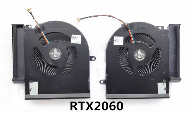 CPU+GPU-Lüfter RTX2060 12V für Dell Alienware Area-51m R1 R2 05C68F 05CC81