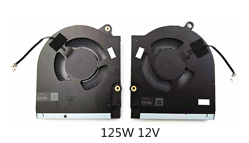 CPU+GPU-Lüfter 125W 12V für Dell Alienware M15 R7