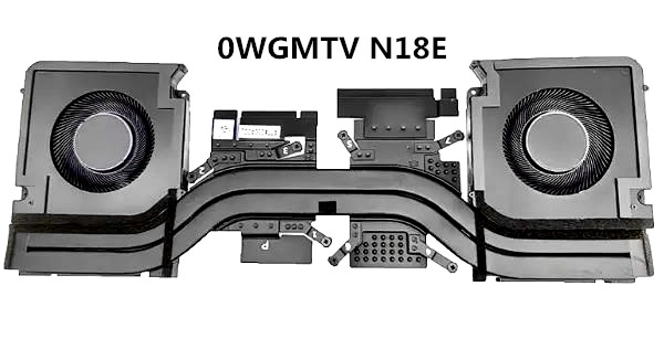 Lüfter+Kühlkörper N81E für Dell Precision 16 5680 M5680 0WGMTV AT74C00B0AL