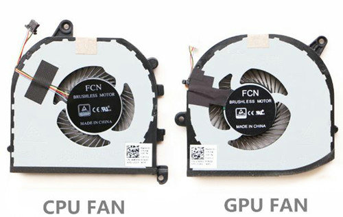 GPU+CPU-Lüfter für Dell XPS 15 9570-WRY16