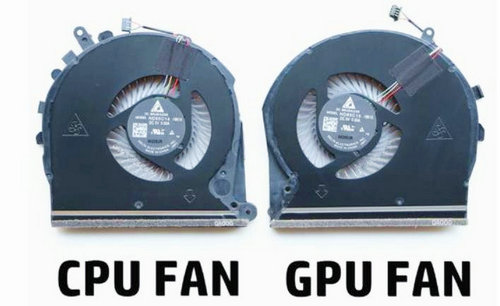 CPU+GPU-Lüfter für HP Pavilion Gaming 17-cd0000 17-cd0108ng