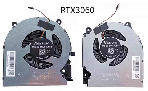 CPU+GPU-Lüfter RTX3060 für HP Victus 16-d0377ng 16-d0455ng 16-d0655ng