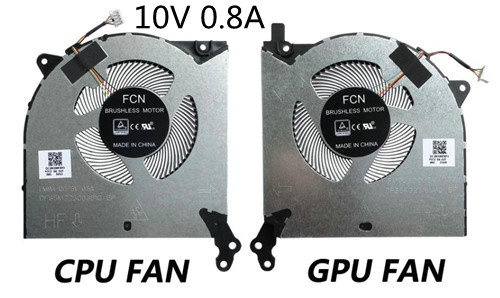 CPU+GPU-Lüfter 10V für Lenovo FNKA DFSAL12E164810 FNK9 DFSAL12E064860