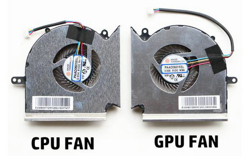 CPU+GPU-Lüfter für MSI Ge63 7rc-004