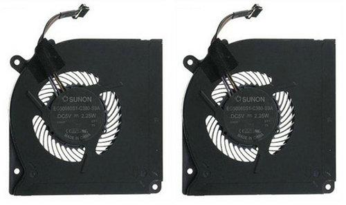 CPU+GPU-Lüfter 7mm für Medion Erazer X15801 EG50060S1-C380-S9A